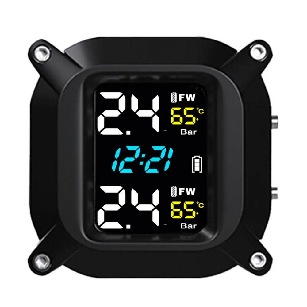 

Датчик давления в шинах TMPS, беспроводной датчик давления в шинах для мотоциклов, с защитой от пыли