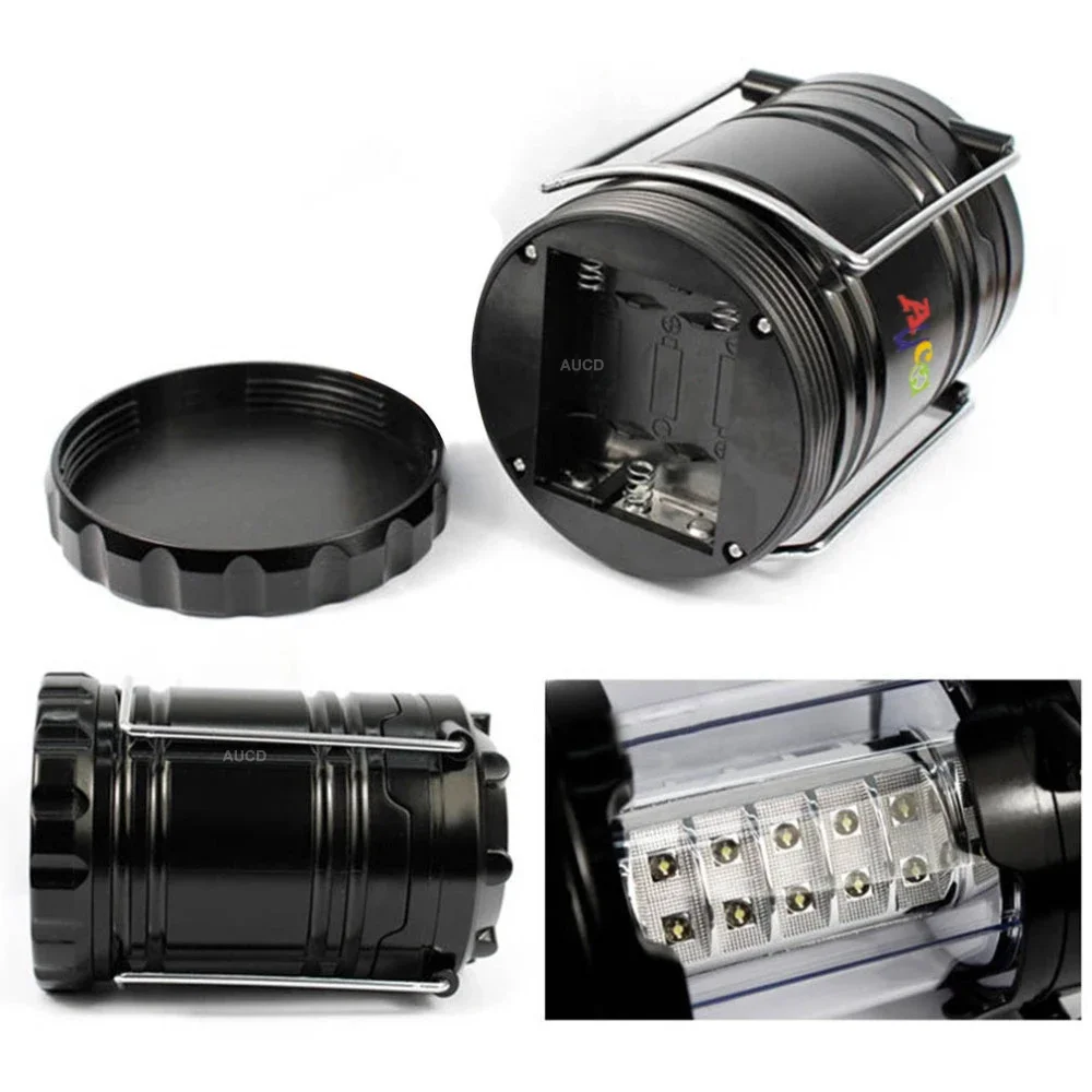 Portable LED Camping Telescopic Lanterns Flashlights For Mountaineering Cave Exploration Power Failure Emergency Use Work Light