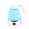 Folding Electric Kettle For Travel Silicone Foldable Water Kettles Compression Leak Proof Portable Mini Kettle 600ml Household 5