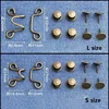 1/2/4/8Set Waist Tightener Buckle Adjustable Nail-free Jeans Button Pin Pants Snap Fastener Detachable Clothing Pant Sewing Tool 4