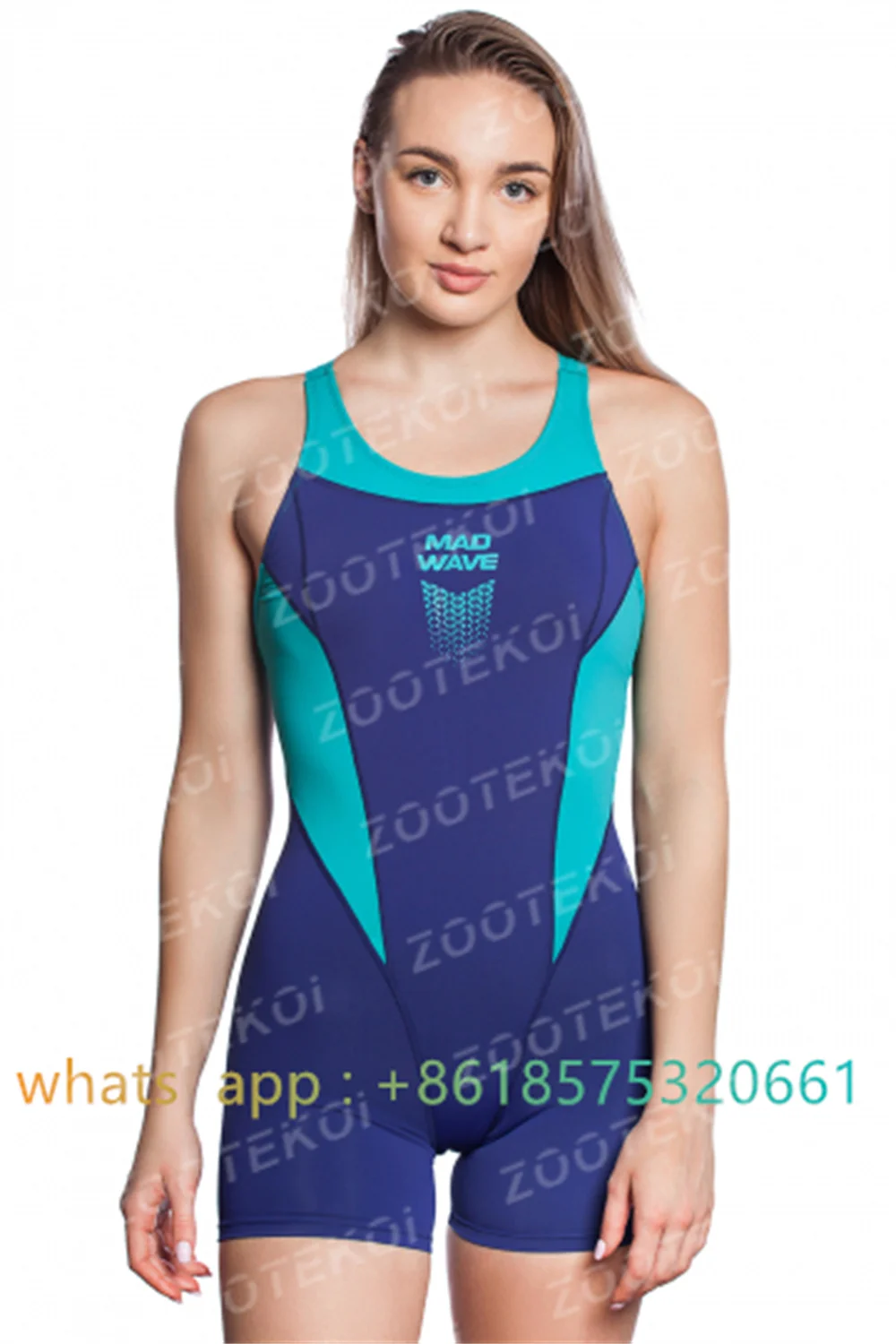 

Madwave One-piece Jumpsuit Summer Sports Bodysuit Open Back Meets The Ergonomics Swimsuit Pro Functional Training Swimsuit