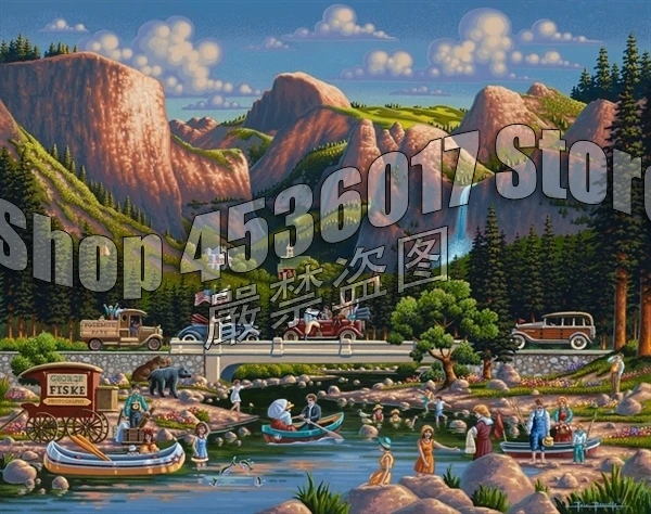 

5D Diy Diamond Painting Yosemite Diamond Mosaic Sets Embroidery Needlework Handmade Crafts Home Decor Full Square rhinestones