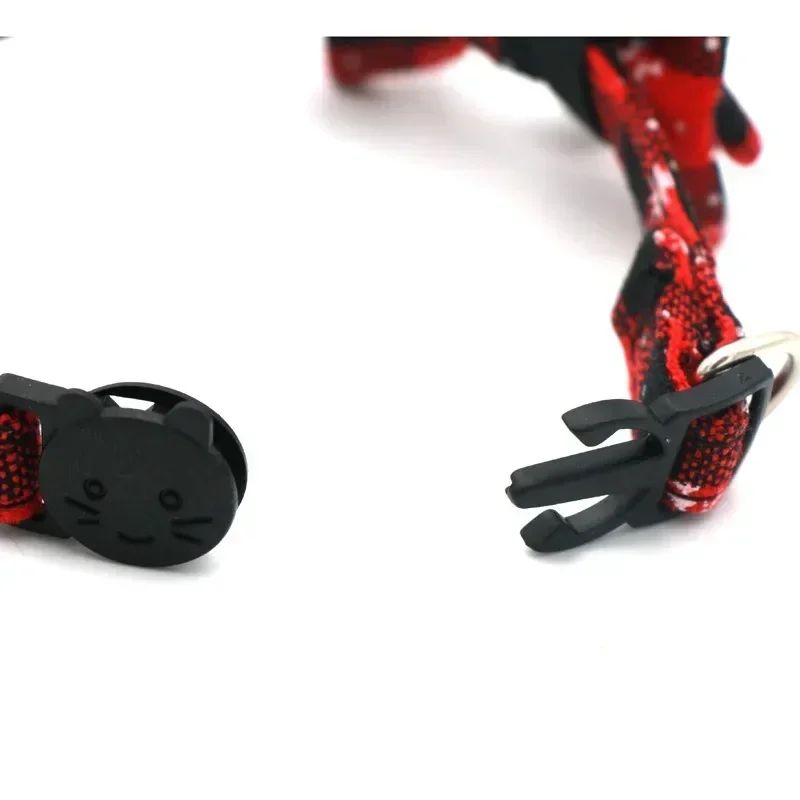Christmas Cat Collar Safety Buckle Bow Detachable Snowflake Pet Collar pet collar