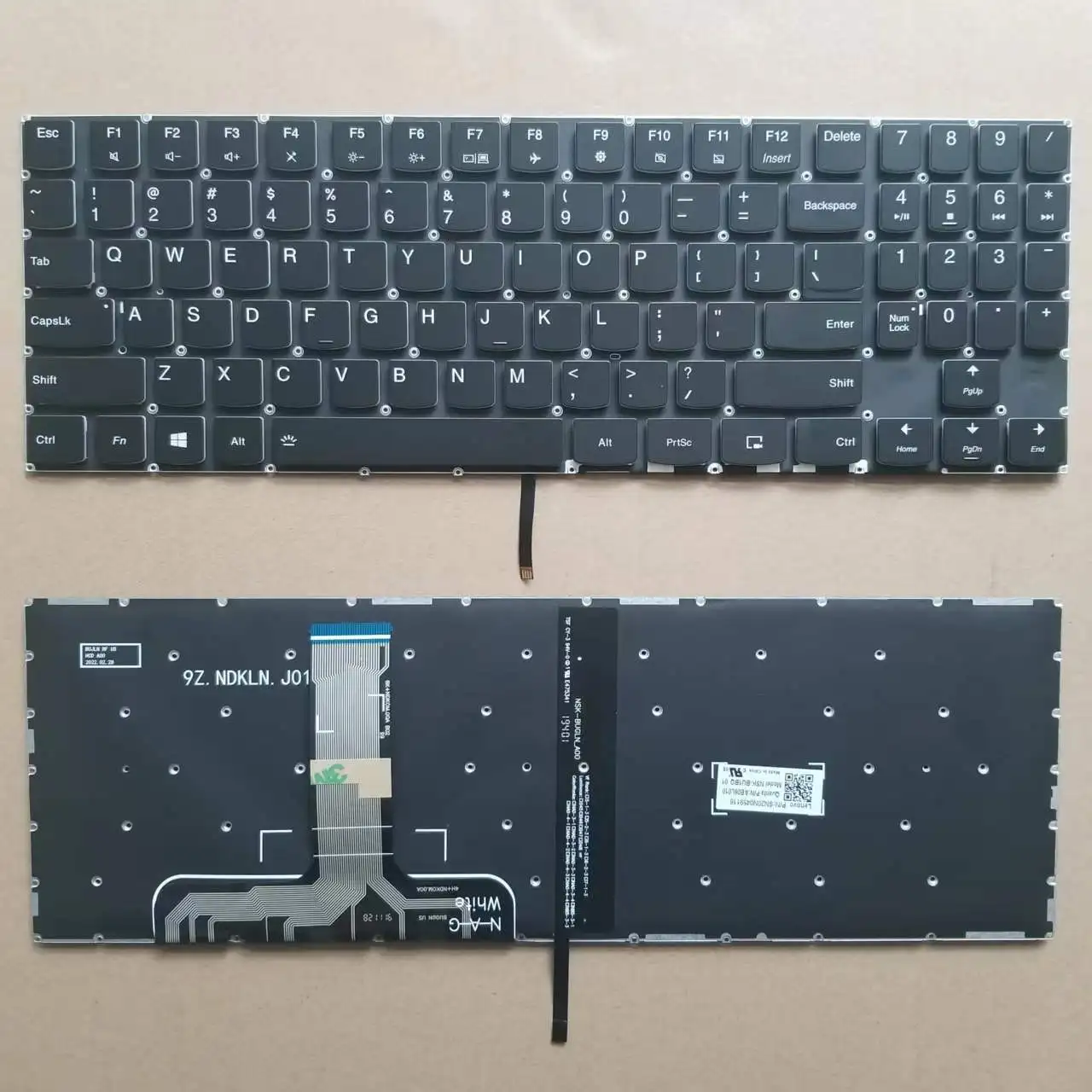 

Новая русская английская клавиатура с подсветкой для Lenovo Legion Y7000 Y7000P Y530 15 Y530P