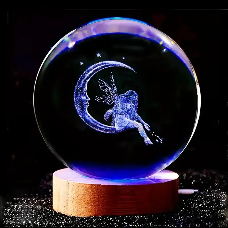 クリスタルボール ナイトライト 星の王子様 LEDライト 3Dレーザー彫刻 Amazon.co.jp : 3Dクリスタルボールナイトライト、レーザー彫刻