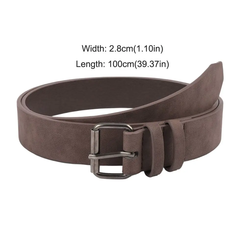 Fashion Pin buckle Suede Leather Belt Luxury Design Casual Business Waist Belt Retro Waistband For Women - Image 6