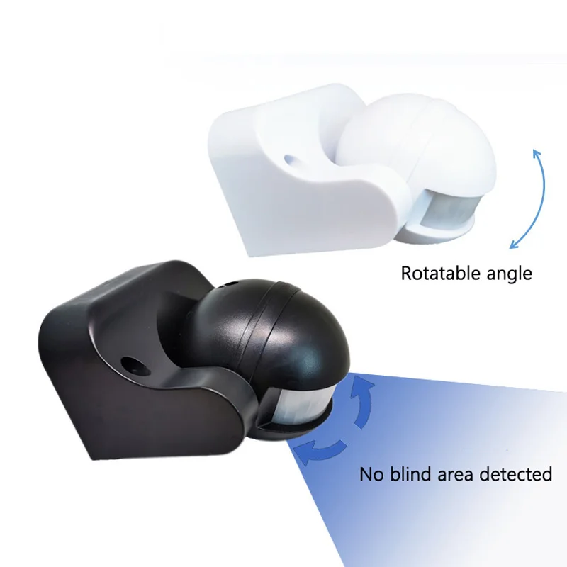 Spherical Curtain Wide Angle Infrared Sensor Human Body Smart Inductive Switch Outdoor Waterproof IP44 and Dust-proof Inductor ts a110 switch infrared sensor switch waterproof dust proof ir motion inductive switch