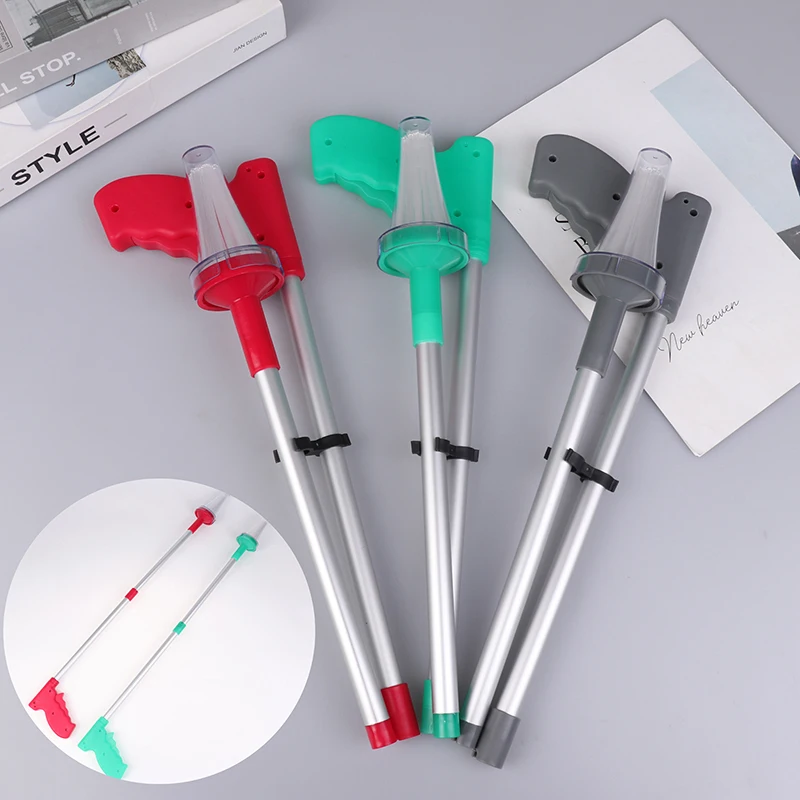 ที่จับแมงมุมแบบพับได้จับแมลงสาบด้ามยาวเครื่องมือดักแมงมุมเครื่องมือดักครอบครัวเครื่องหยิบสำหรับกลางแจ้งในบ้าน 1