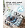 Air Purifiers for Home Large Room Pets Up to 1300 Sq Ft, MOOKA H13 True HEPA Air Purifier Cleaner with 360° Air Inlet, Fragrance 5