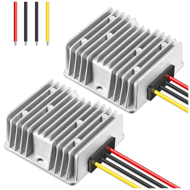 

Converter Golf Cart Buck, 10A 120W DC To DC12 Volt Voltage Regulator Car Audio Universal Power Stabilizer