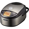 Zojirushi NP-NWC10XB 5.5-Cup Pressure Induction Heating Rice Cooker and Warmer (Stainless Black) 1