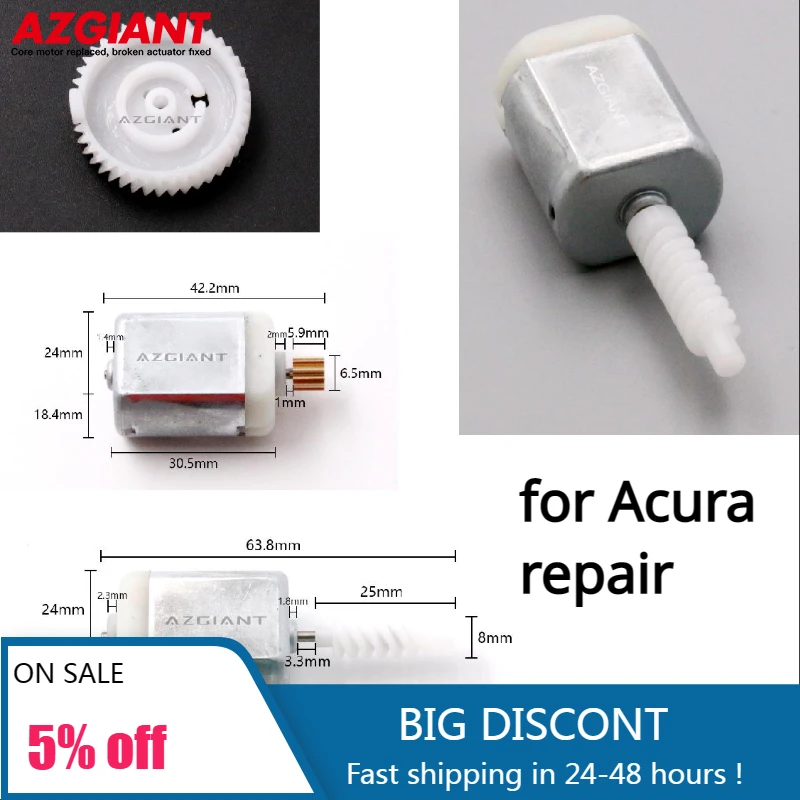 

Car Parts for Acura TLX Door Lock Repair, Back Latch Trunk ing Grear Motors 12V, Power, Gear Cogs Plastic