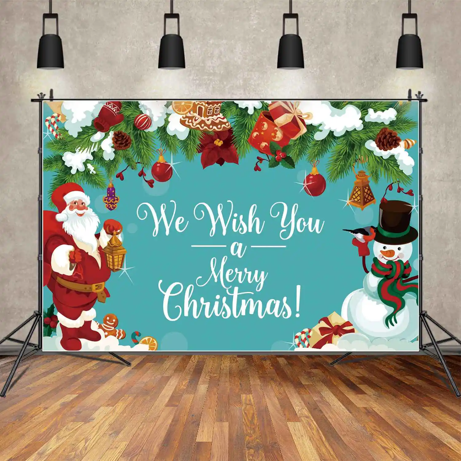 

Фон MOON.QG с надписью "Merry Christmas", "папа", "Снеговик", "Синяя стена, стандартный баннер, фон для детей, Зеленая сосна, красная подарочная шляпа, Декор, фотобудка
