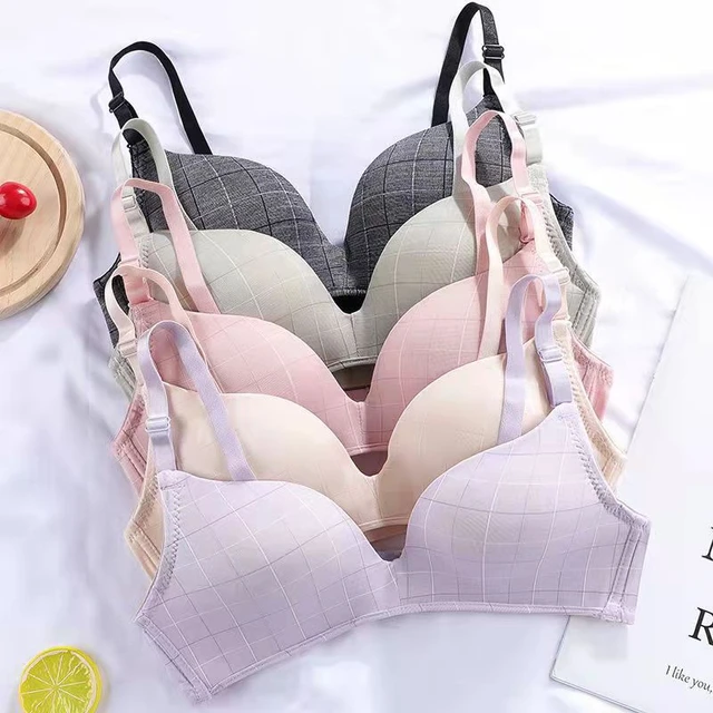 Teenage Girl Underwear Puberty Young Girls Training Bras Solid Cotton Teens  First Bra for Kids Teenagers Bras 12-18Y Lingerie - AliExpress