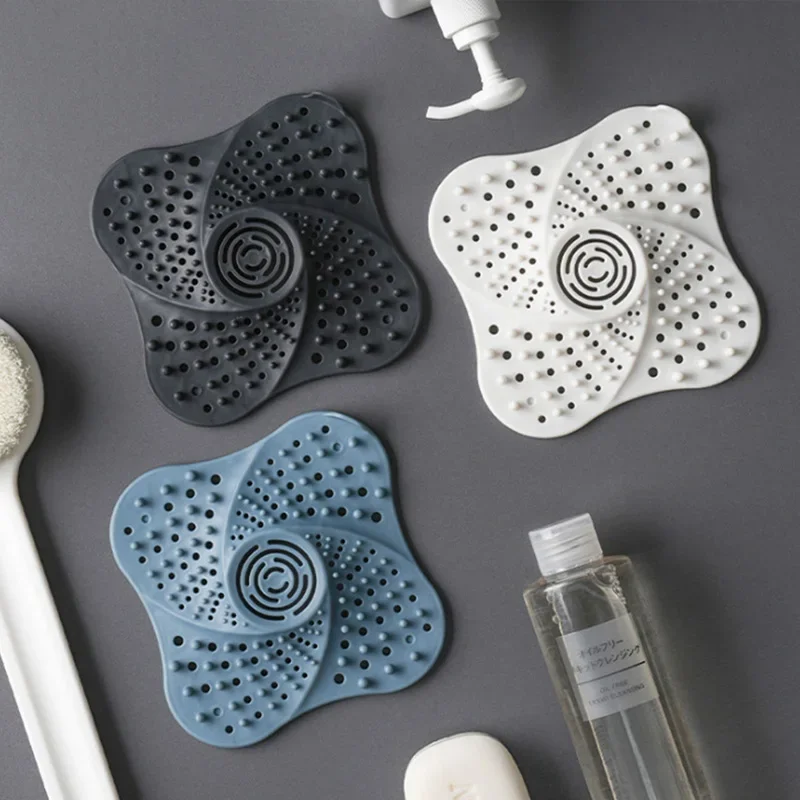 Set 2 Filtri Per Lavandino In Silicone – Raccogli Capelli Per Cucina, Doccia E Bagno, Antiodore E Facili Da Pulire