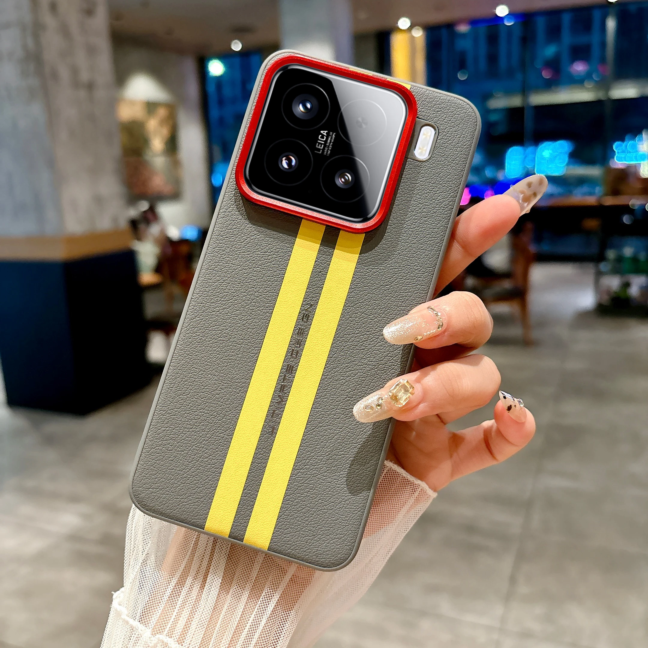 حافظة لهاتف Xiaomi 15 15 Pro 15 مصنوعة من الجلد ال...