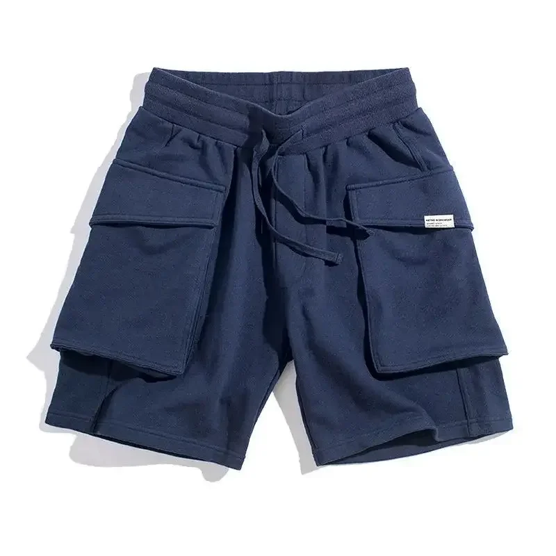 Pantalones cortos deportivos de baloncesto para hombre, pantalones cortos para entrenamiento, correr, gimnasio, joggers, talla pequeña, Y2k, XL, ropa de calle, pantalones holgados de diseñador
