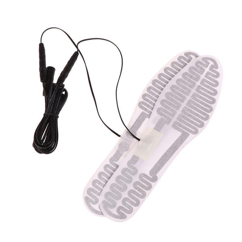 야외 스포츠용 USB 가열 깔창, 발 워머, 전기 난방 필름 깔창, 12V