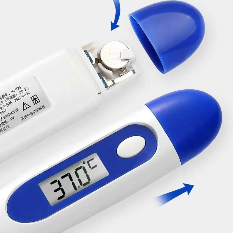 Thermometer Electronic Soft Head Digital Oral Armpit Temperature Measurement Household Adults Children Thermometers Fever