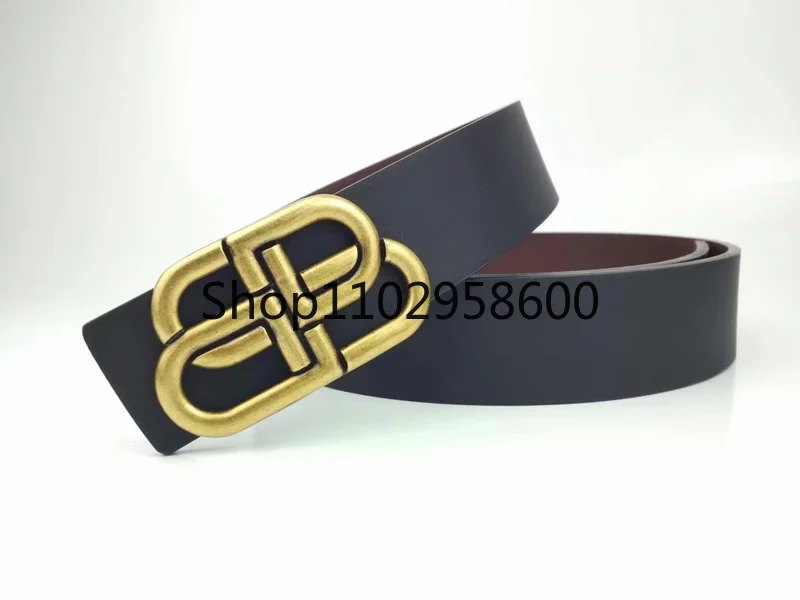 

2023 With box New Women Fashion Leather Belt Buckle Belts Women and men Waist Belt Thin Black Buckle Leather Belt L011