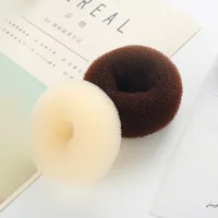 Grand chignon de cheveux de 14CM, beignets de princesse, couvre-chef en boulette de viande, accessoires pour cheveux, bandeau, vêtements pour cheveux 5