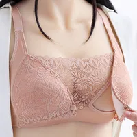 Maternity Bras Wirefree Nursing Bra For Pregnancy Clothes Prevent Sagging Breastfeeding Women's Breathable Lactancia Bra 1