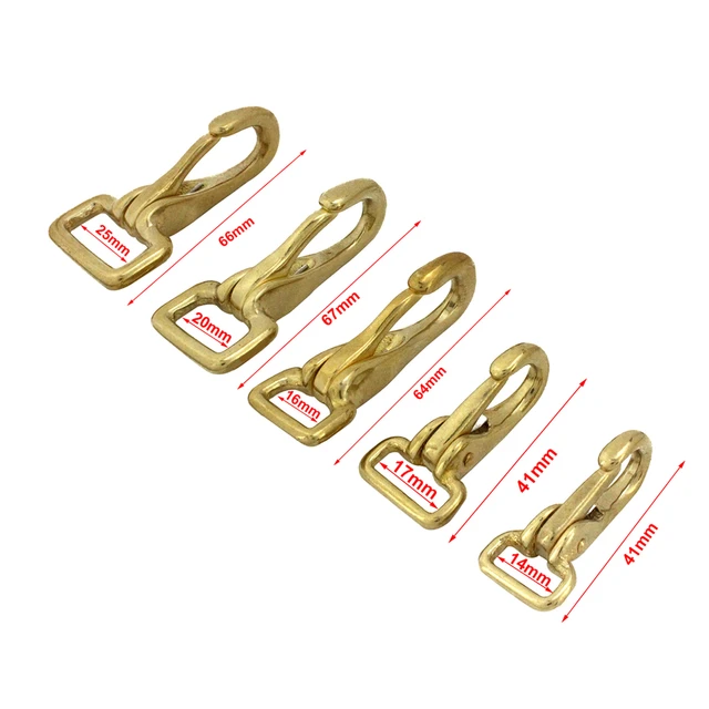 Clip Buckles Buckle Snap Hooks  Brass Pet Rope Leashes Clips - 1x Brass  Snap Hook - Aliexpress