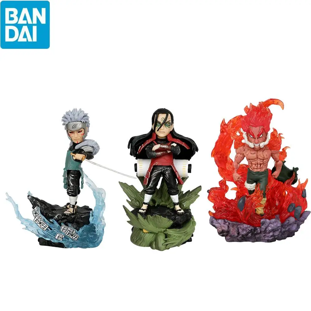 

Bandai Naruto Shodai Hokage Senju Tobirama Might Guy 11Cm Anime Collectible Toy Decoration Model Birthday Gift Box New In Stock