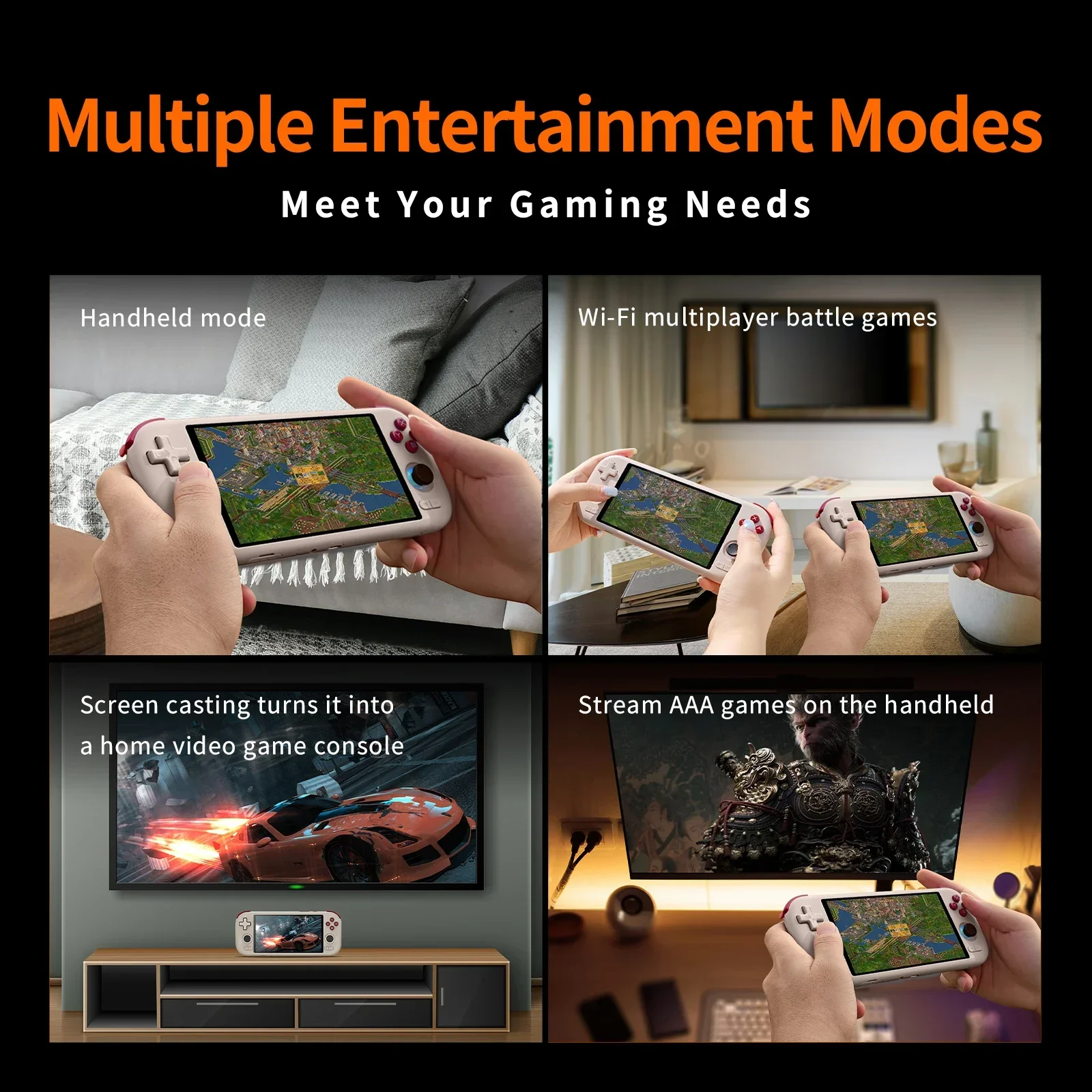Mangmi Air X Handheld Game Console With Active Cooling And Android_voghion.com