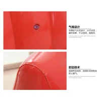 Beach inflatable triangle pillow PVC beach cushion inflatable triangle pillow 2
