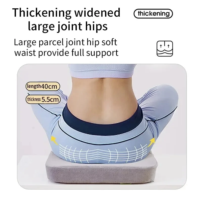 Ergonomic Memory Cotton Office Cushion Hemorrhoid Cushion Chair Cushion A Sitting Artifact Butt Pad 4