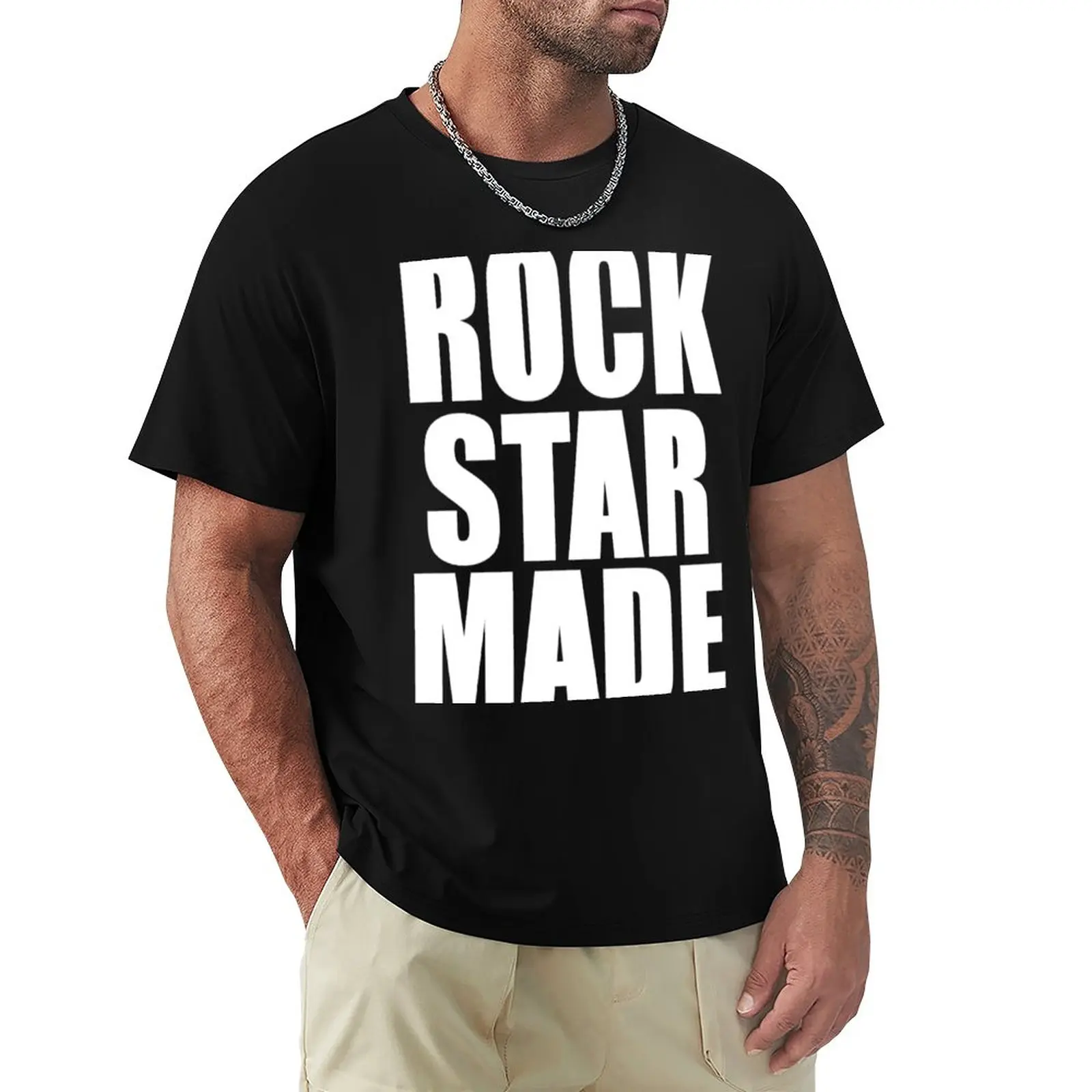 ROCKSTAR MADE T Shirt anime blondie t shirt graphics t shirt t shirts ...