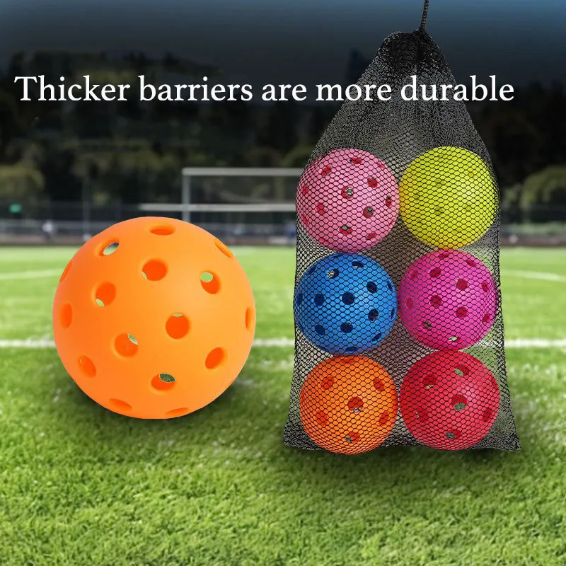 40/26 holes 74/72MM 26g Pickleballs Injection Molding PE Outdoor Indoor Pickleballs Durable Competition Pro Balls