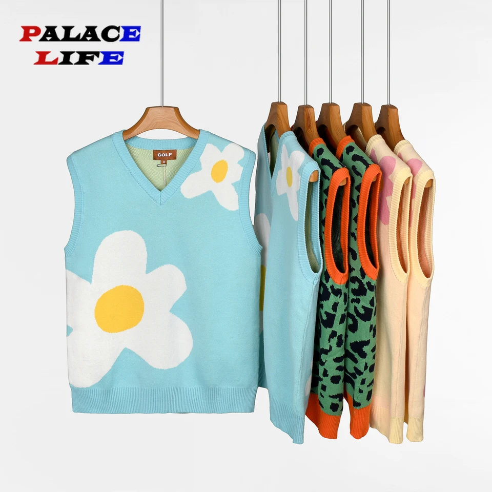 Luxury Golf Flower Le Fleur Tyler The Creator Men Sweater Vests Knit C –  Sweaters Such | lupon.gov.ph