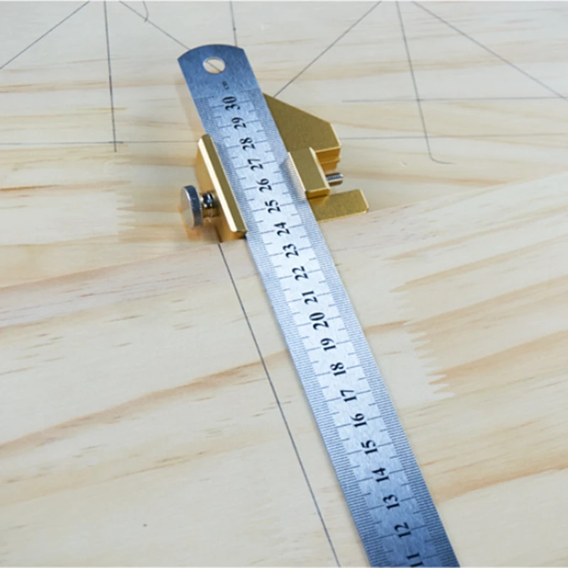 Positioning Block 45&deg;/90&deg;/135&deg; Steel Ruler Carpenter's Steel Ruler Locator Block Limit Aluminum Alloy Stop