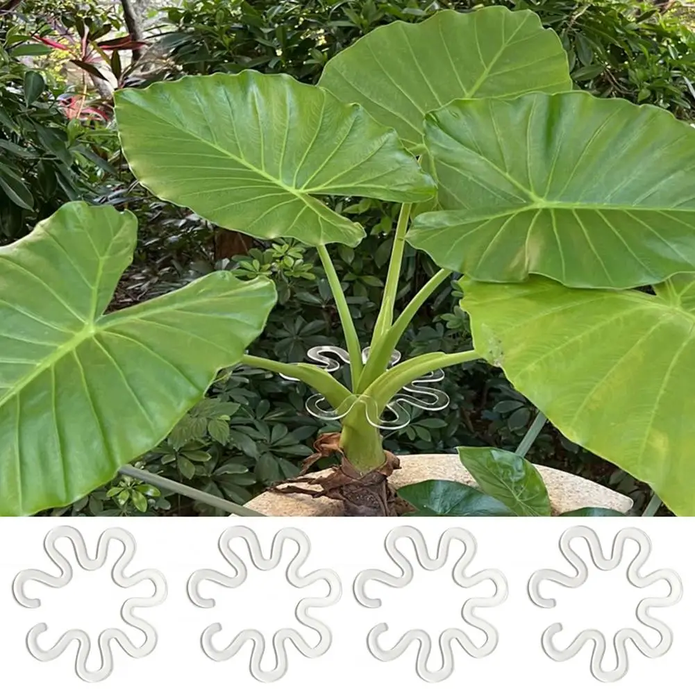 Monstera stand reusable plant support holder set for indoor outdoor plants flower shape