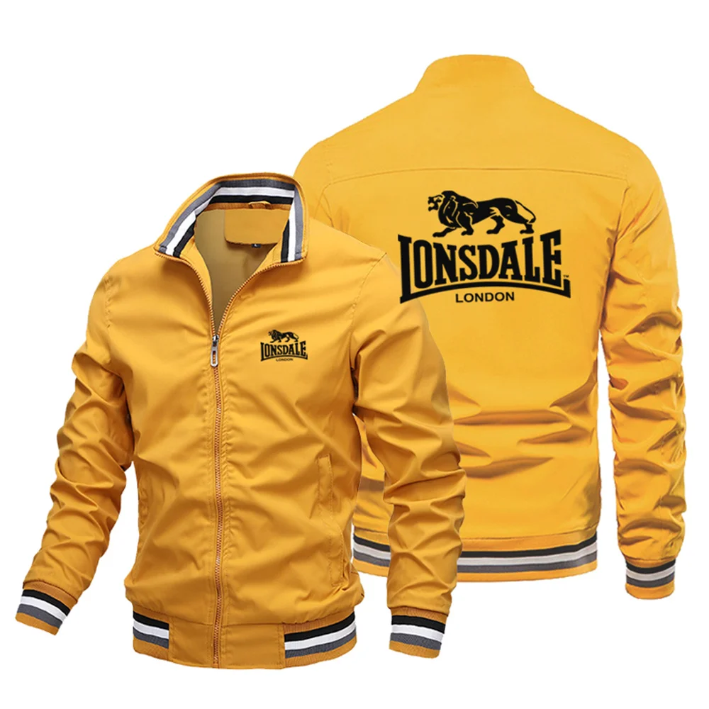 Lion London Men's Jacket Men' Outdoor Motorcycle Sports Jacket 2024 New Fashion Casual High Quality Brand Baseball Jacket S-5XL