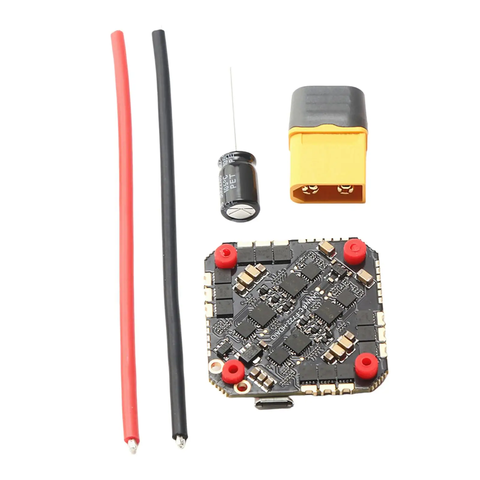 

F411 AIO 45A Полетный контроллер ESC интегрированная плата STM32F411ceu6 Bec 5V 3A /9V 3A для Дронов FPV самолетов RC DIY аксессуары