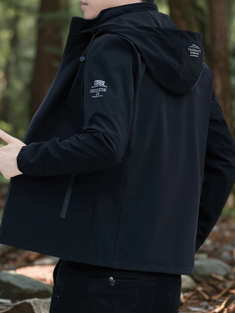 Zip Up Hooded Jacket 6