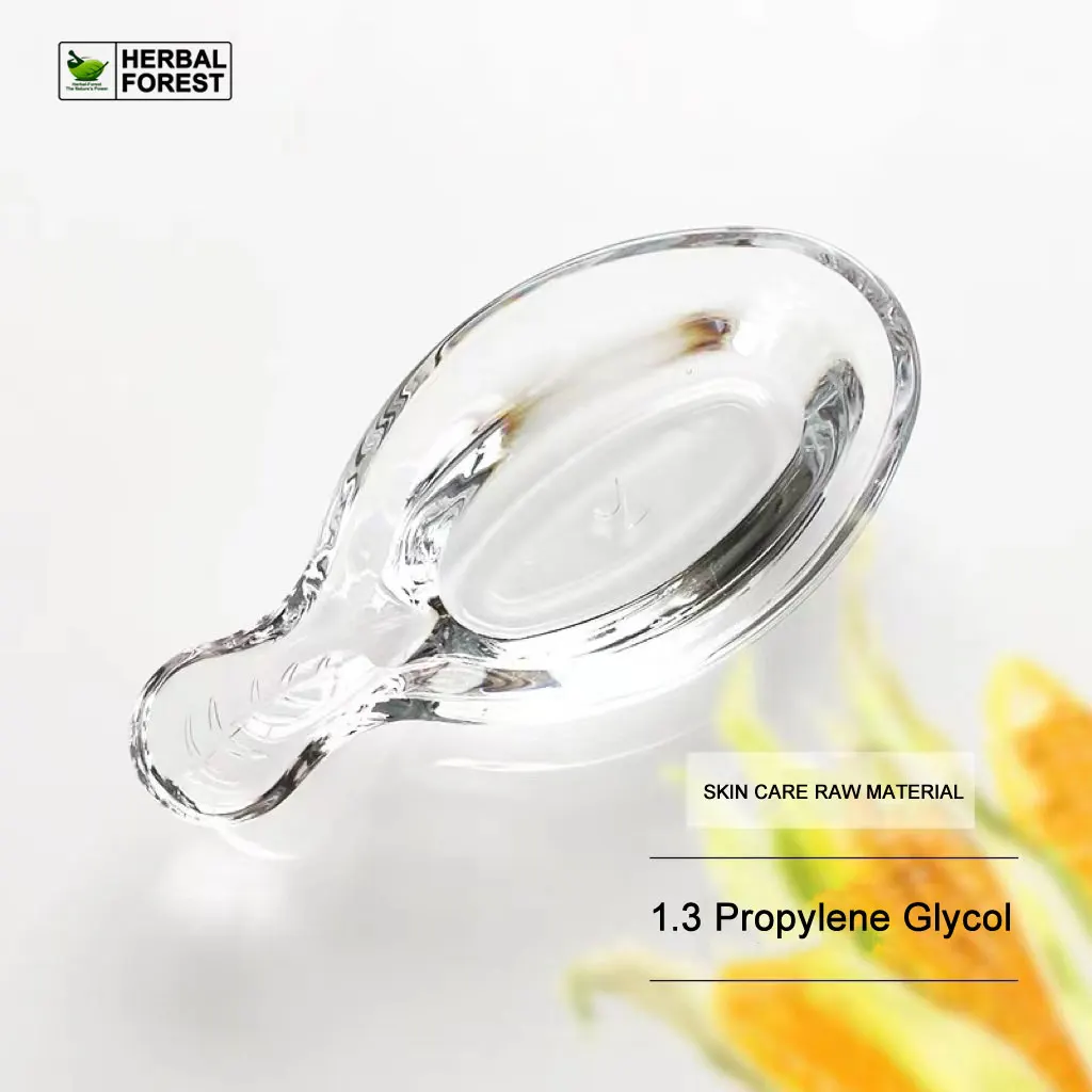 

1.3 Propylene Glycol Corn Propylene Glycol Moisturizing Skin Emollient Solvent Humectant Lotion Essence Skin Care Raw Materials