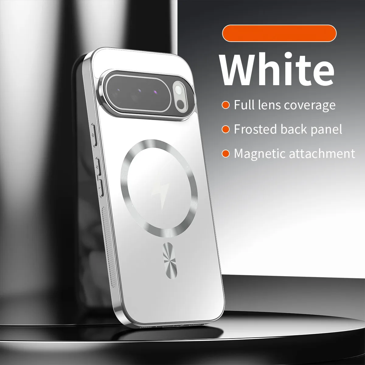 Luxury Matte AG Hard Case | Magnetic Shockproof Phone Cover