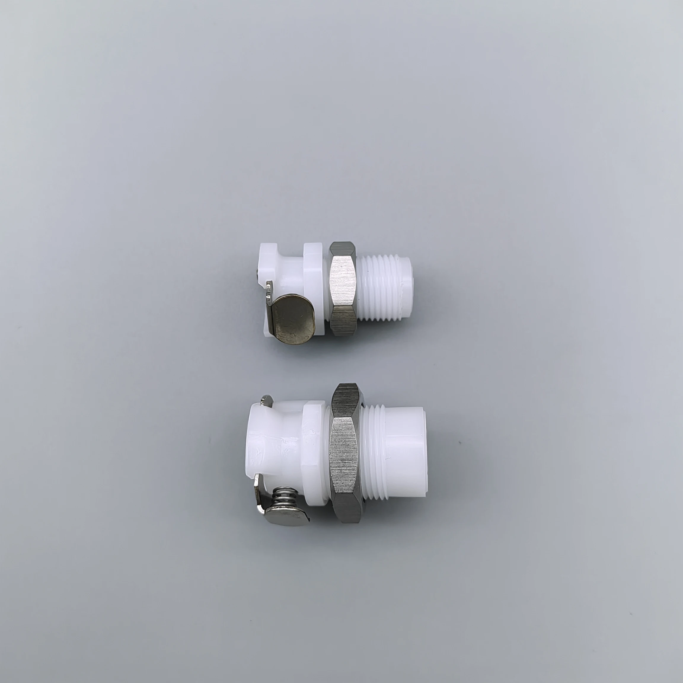 Small Diameter External Thread Inner Seat PLCD CPC Plastic Quick Connector Water Cooling Nozzle