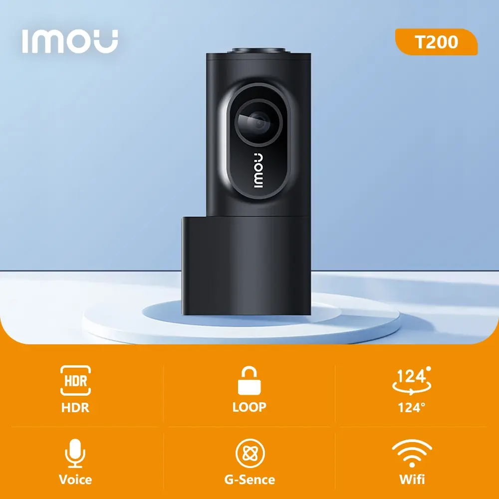 IMOUT200Dashcam1080PWifiRecorder360RotatingLensNightVision