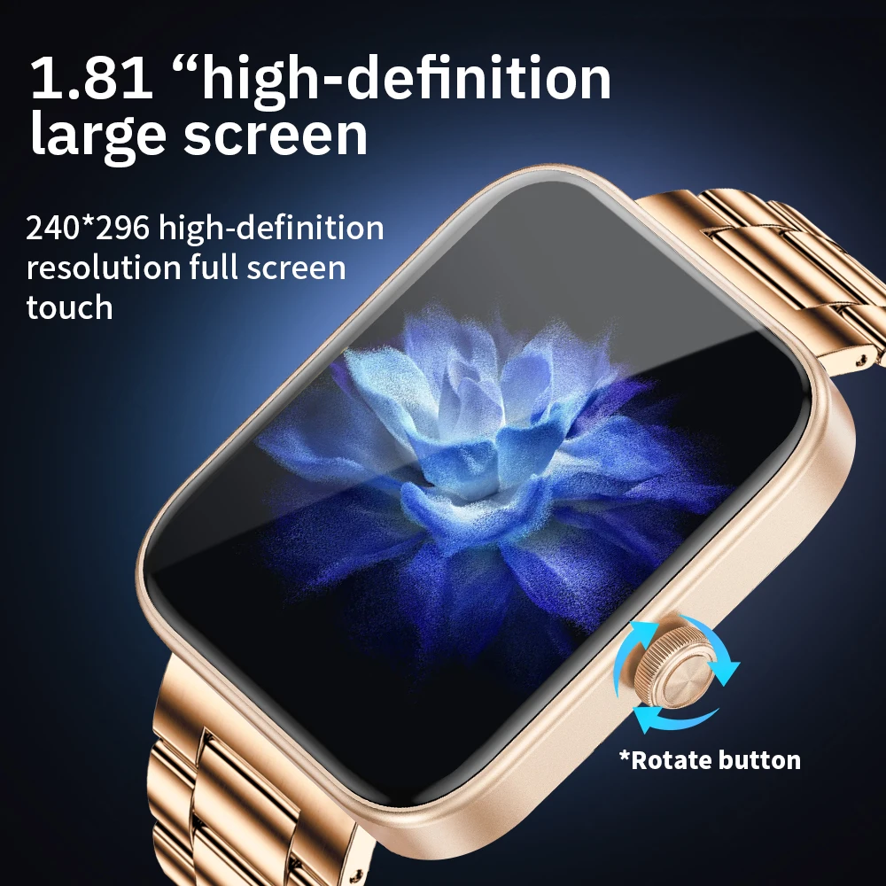LIGE ο 1.81 ġ HD ũ Ʈ ð  ȭ IP68   ƮϽ   ȵ̵ ios  Smartwatch