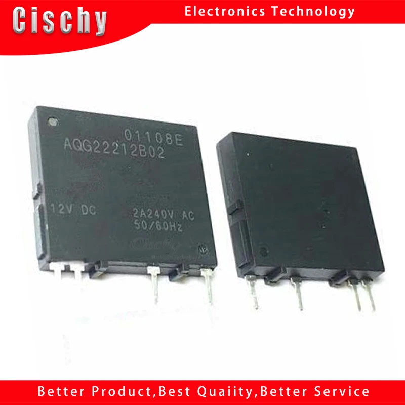 AQG22212 12VDC реле 12V 2A 4PIN | Обустройство дома