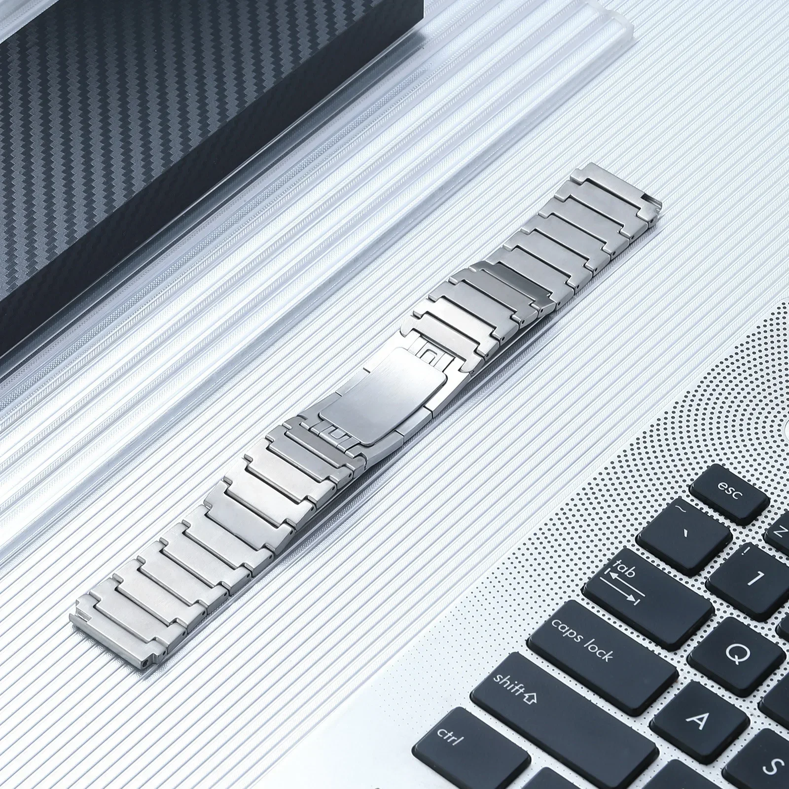 Stainless Steel 22mm Sport Bracelet Strap
