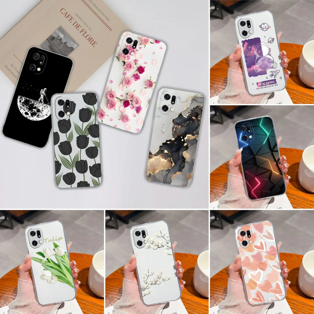 Per Oppo Find X5 Pro Lite Custodia Per Telefono Nuovo Design Soft Clear Slim Tpu Cover Posteriore Anti Goccia In Silicone Per Oppo Find X 5 X5Pro X5Li