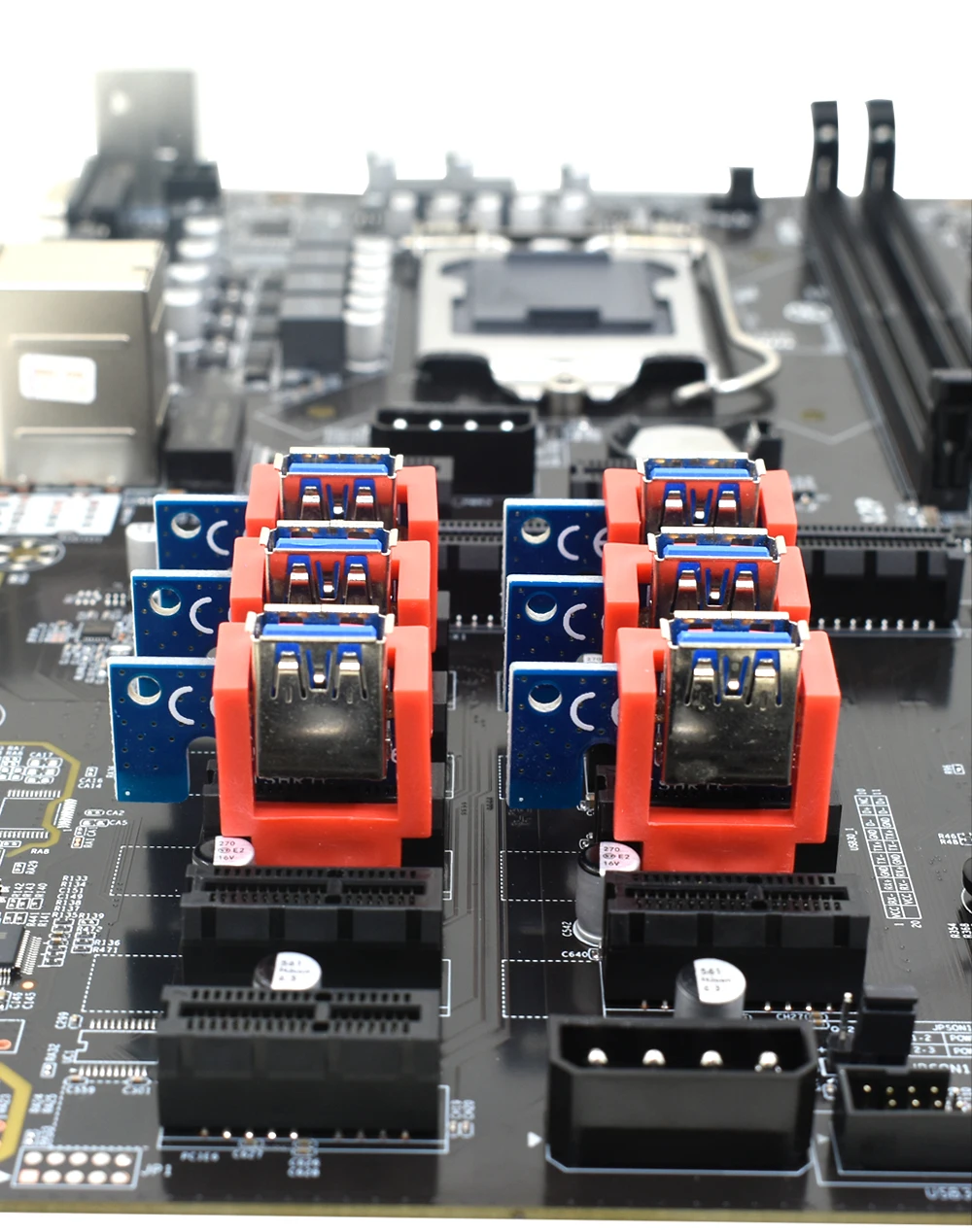 TISHRIC PCIe Riser Card Retainer - Vertical Mount Locker with 1X Small Board Buckle for Video Card Mining (5-20Pcs) Description Image.This Product Can Be Found With The Tag Names Mining riser card, Pcie vertical mount, Riser vertical card adapter, Riser vertical video card, Tishric pcie riser