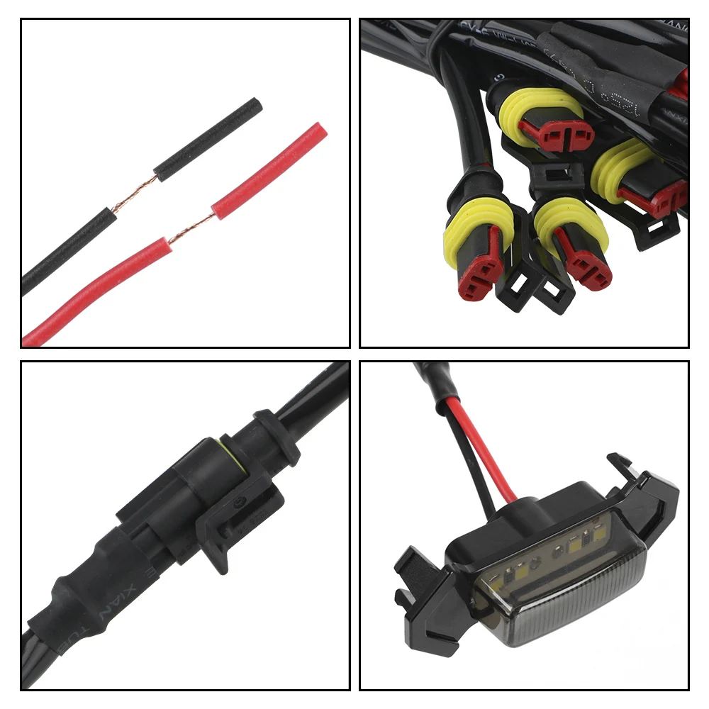 ڵ LED ׸ ڹ , ڵ Ÿϸ ׼,  ׸  ŰƮ, 12V, Ʈ 4 