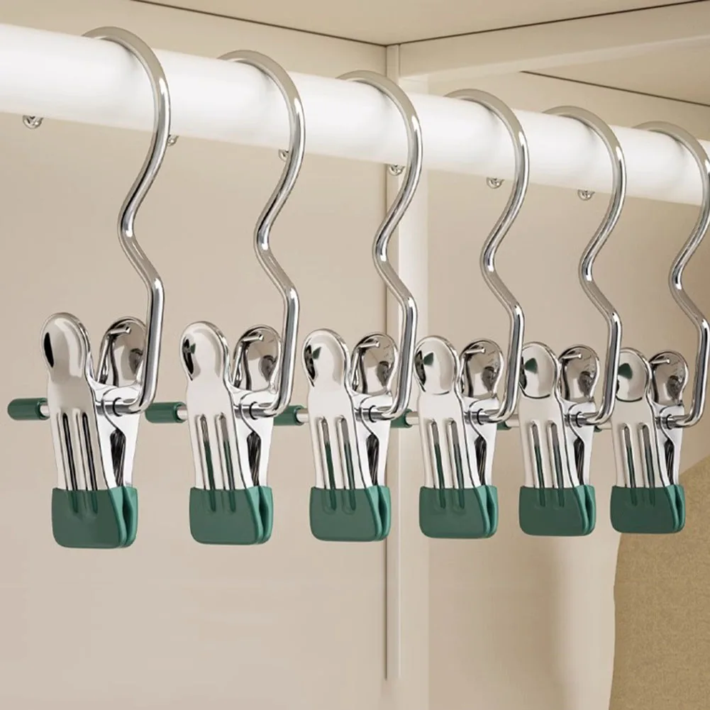 

Портативные крючки для одежды, ветрозащитные Нескользящие зажимы для сушки одежды, носков, шляп, полотенец, крючки для сушки на воздухе, домашние многофункциональные крючки